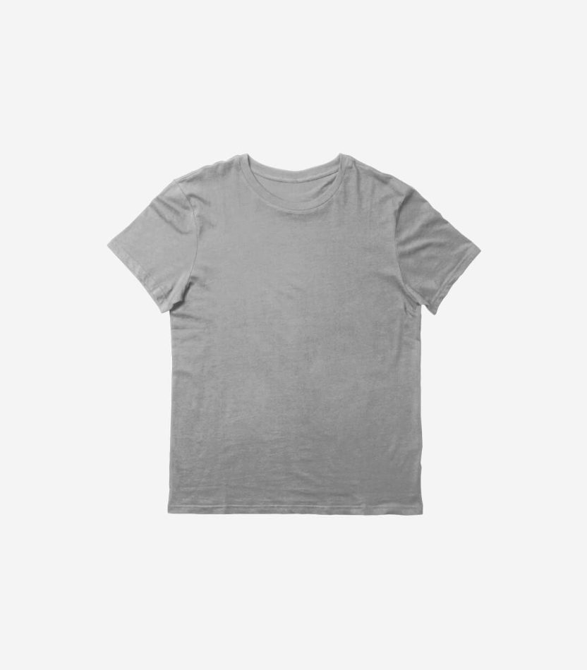 Classic crew-neck t-shirt, front view
